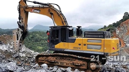 矿山施工的第一选择丨选择徐工挖机，事业蒸蒸日上！