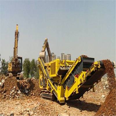 河南郑州移动破碎站 矿山施工的革命性设备