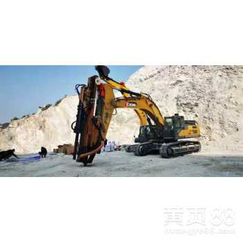 岩石钻裂一体机 全液压挖改钻机在矿山静态爆破中的工程优势